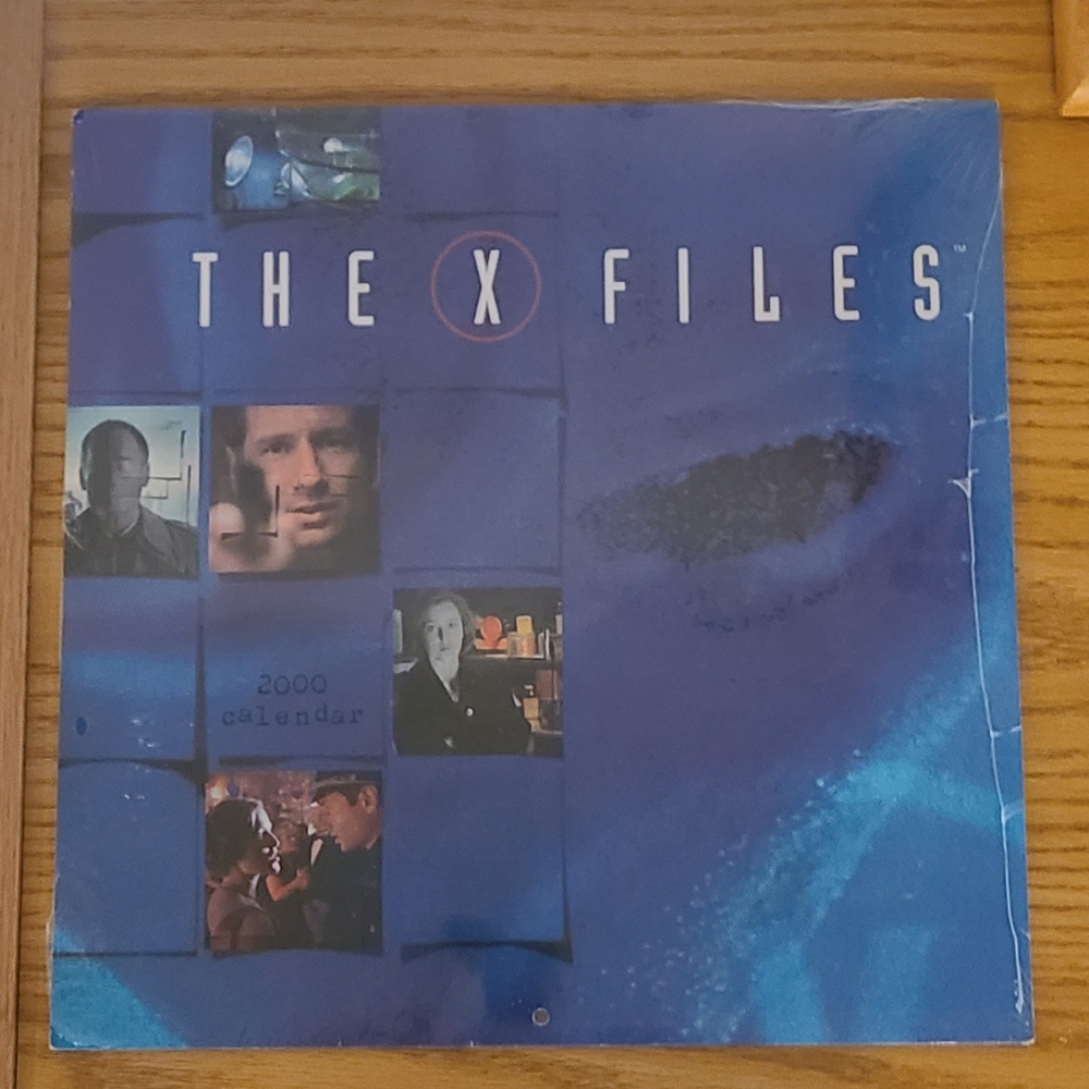 Vintage X-Files Calendar